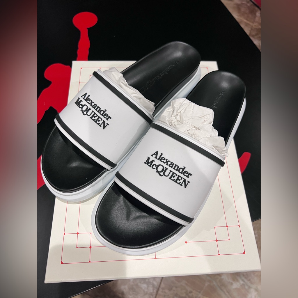 New Alexander Mcqueen Men's Slides